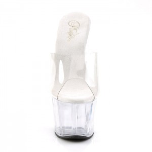 Pleaser Adore-701 Badesandaler Dame Clear | 457-LNDTFP