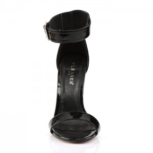 Pleaser Amuse-10 Pumps Dame Svarte | 619-TIRBSU