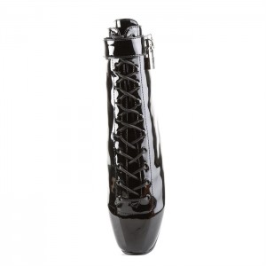 Pleaser Ballet-1025 Pumps Dame Svarte | 581-DNMZYS