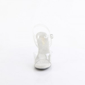 Pleaser Cupid-408 Sandaler Dame Clear | 574-IKTXZL