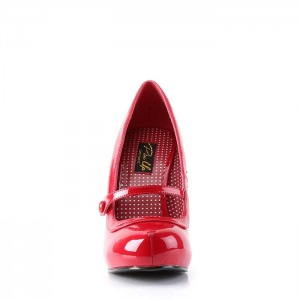 Pleaser Cutiepie-02 Pumps Dame Rød | 956-ZPGRSN