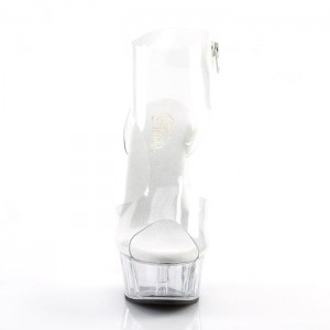 Pleaser Delight-633 Sandaler Dame Clear | 468-BYZWSM