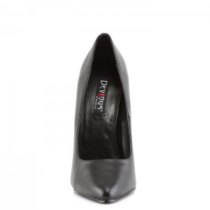 Pleaser Domina-420 Pumps Dame Svarte | 407-DUMZWL