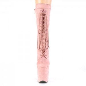 Pleaser Flamingo-1050FS Støvler Dame Rosa | 297-TUHGAY