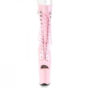 Pleaser Flamingo-1051 Støvler Dame Rosa | 731-QATDZK