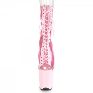 Pleaser Flamingo-800-34 Støvler Dame Rosa | 032-DFUBKA