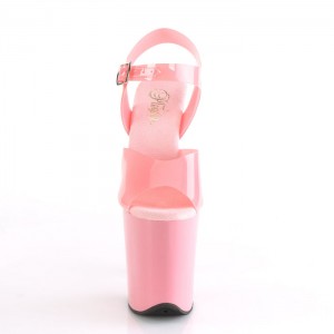 Pleaser Flamingo-808N Sandaler Dame Rosa | 906-SJBLGF