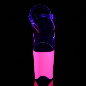 Pleaser Flamingo-808UV Sandaler Dame Rosa | 648-EIMZFB