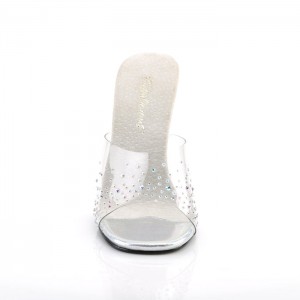 Pleaser Gala-01SD Badesandaler Dame Clear | 059-MLGZIY