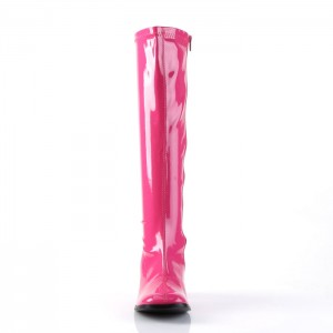 Pleaser Gogo-300 Støvler Dame Rosa | 396-BGODYW