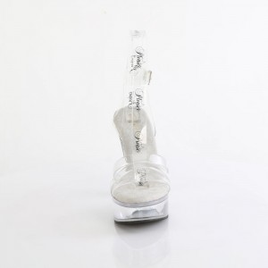 Pleaser Martini-505 Sandaler Dame Clear | 587-JFOIDA