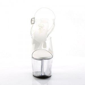 Pleaser Sky-308VL Sandaler Dame Clear | 165-NPWQJL