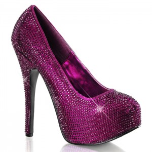 Pleaser Teeze-06R Pumps Dame Lilla | 876-TCEBZN