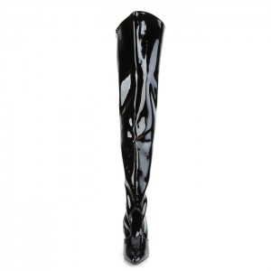 Pleaser Vanity-3010 Støvler Dame Svarte | 382-QMYAGS