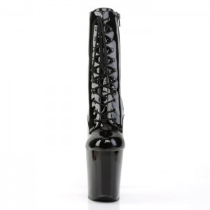 Pleaser Xtreme-1020 Støvler Dame Svarte | 279-PGACJI