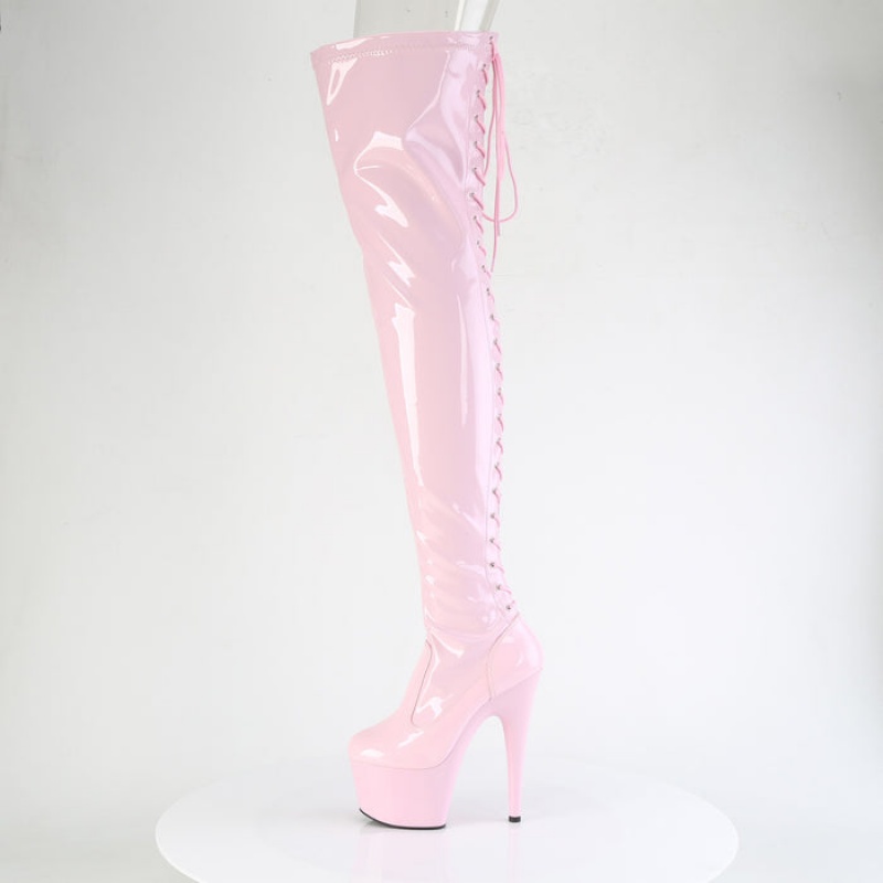 Pleaser Adore-3850 Støvler Dame Rosa | 620-VOZMSF