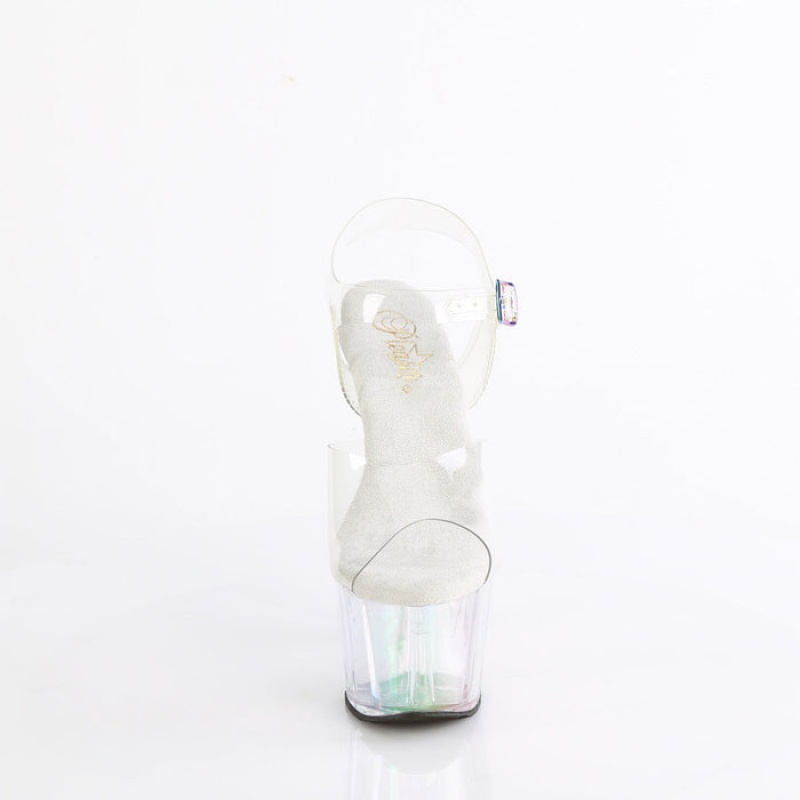 Pleaser Adore-708HT Sandaler Dame Clear | 260-LQJCBM