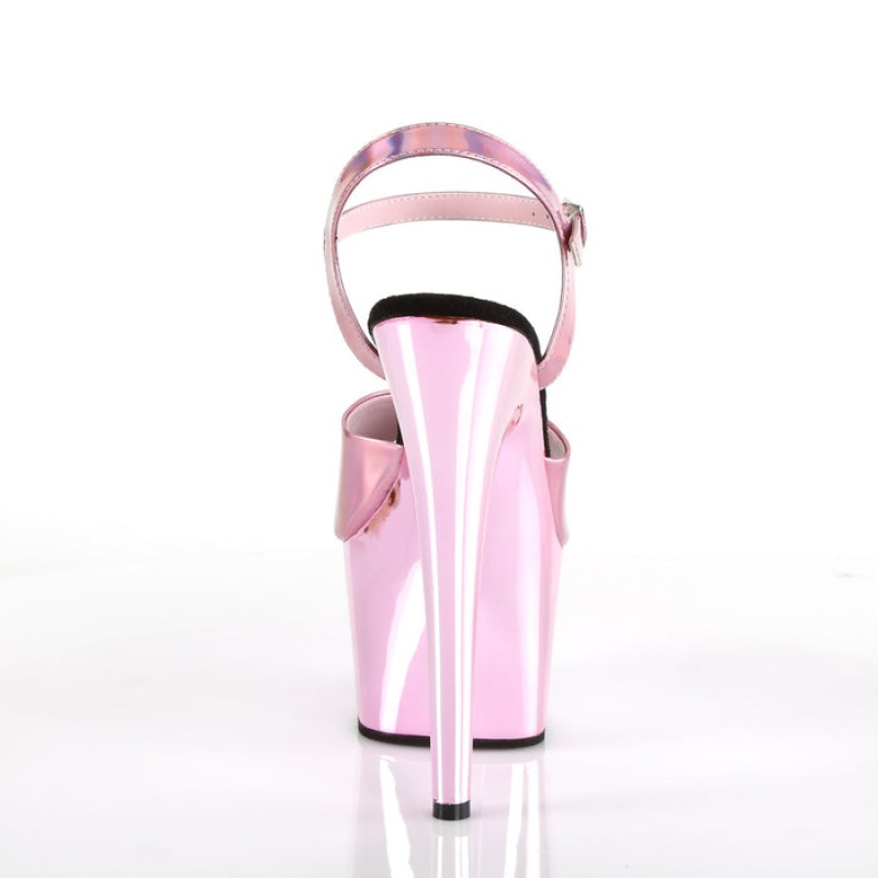 Pleaser Adore-709HGCH Sandaler Dame Rosa | 940-HJNSVU