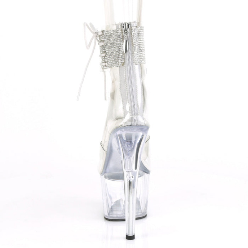 Pleaser Adore-724RS Sandaler Dame Clear | 147-MOSTEJ