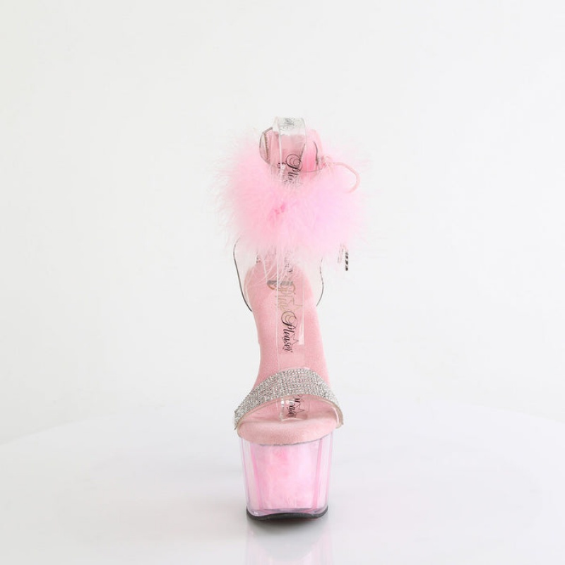 Pleaser Adore-727F Sandaler Dame Rosa | 675-EVSDOQ