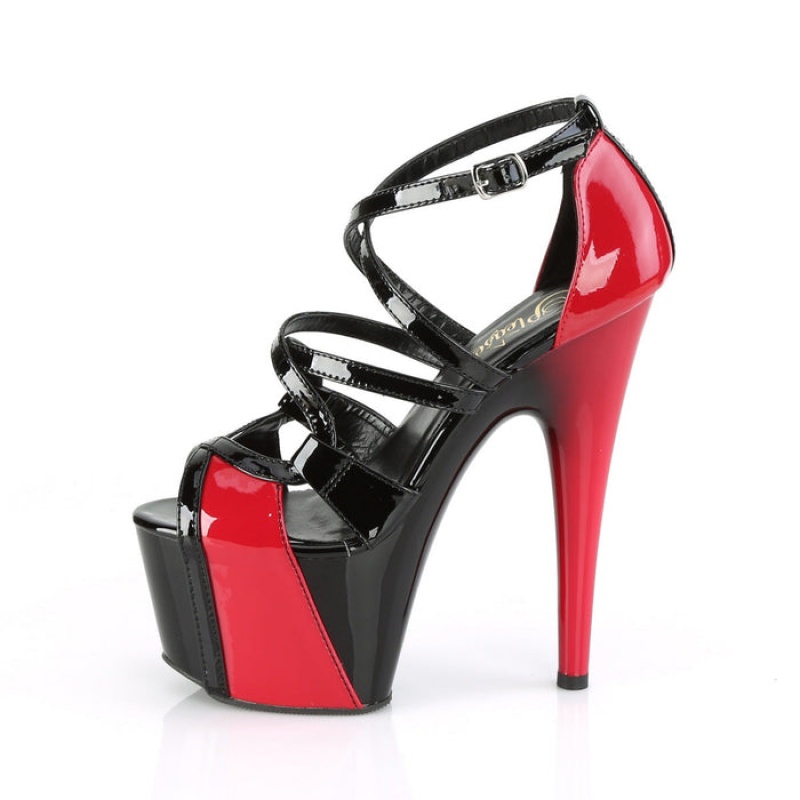 Pleaser Adore-764 Pumps Dame Rød | 421-IGZUDN