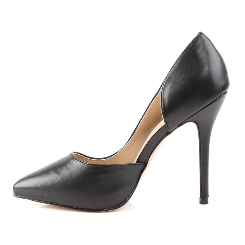 Pleaser Amuse-22 Pumps Dame Svarte | 012-IZSVNE