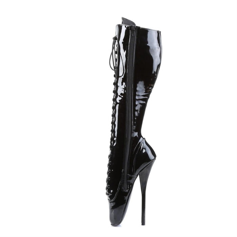 Pleaser Ballet-2020 Pumps Dame Svarte | 531-HZGYIC