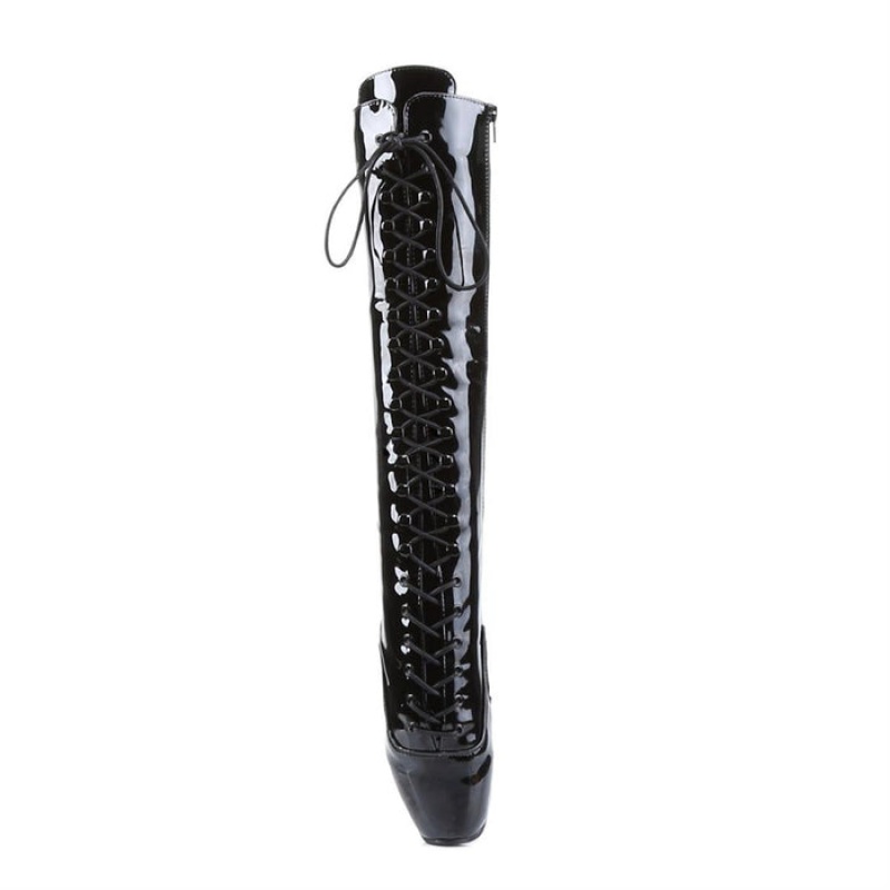 Pleaser Ballet-2020 Pumps Dame Svarte | 531-HZGYIC