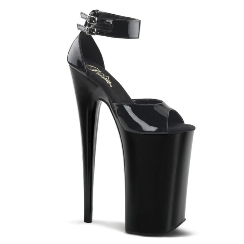 Pleaser Beyond-089 Pumps Dame Svarte | 914-TLZSMD