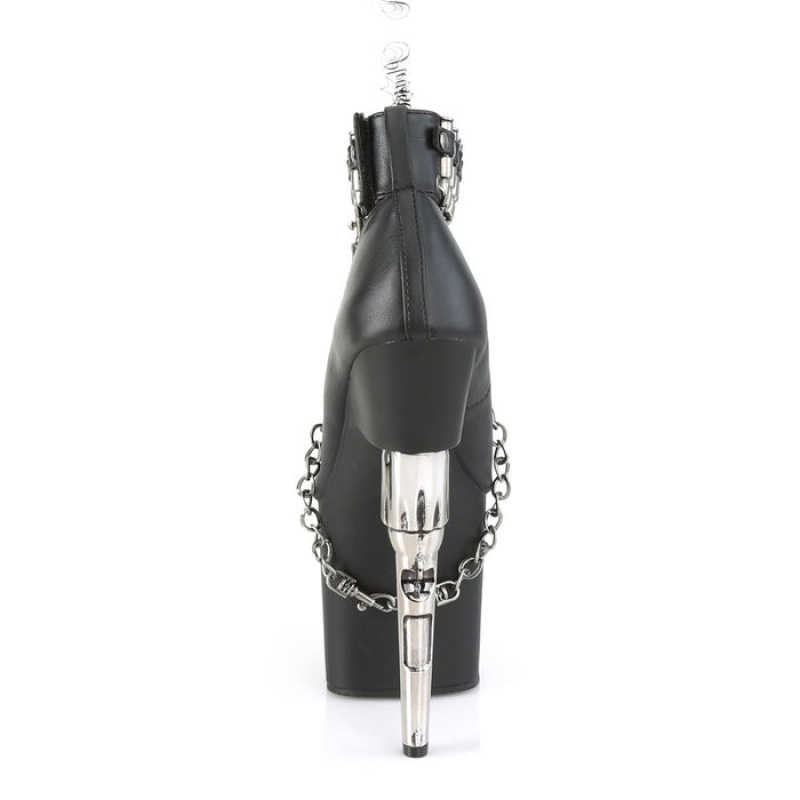 Pleaser Bondgirl-783 Pumps Dame Svarte Svarte | 841-FQIGTR