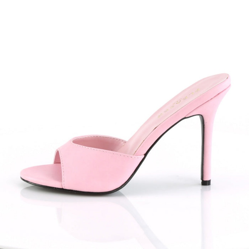 Pleaser Classique-01 Badesandaler Dame Rosa | 517-ONDLPZ