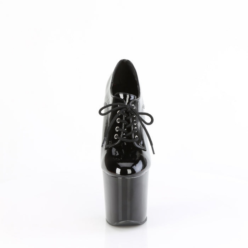 Pleaser Craze-860 Pumps Dame Svarte | 758-BIJKNM