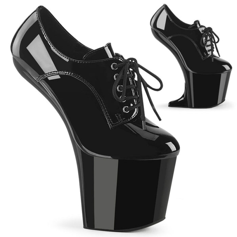 Pleaser Craze-860 Pumps Dame Svarte | 758-BIJKNM