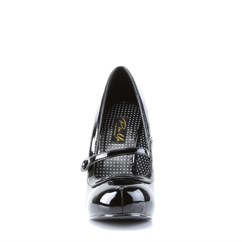 Pleaser Cutiepie-02 Pumps Dame Svarte | 562-IXACZJ