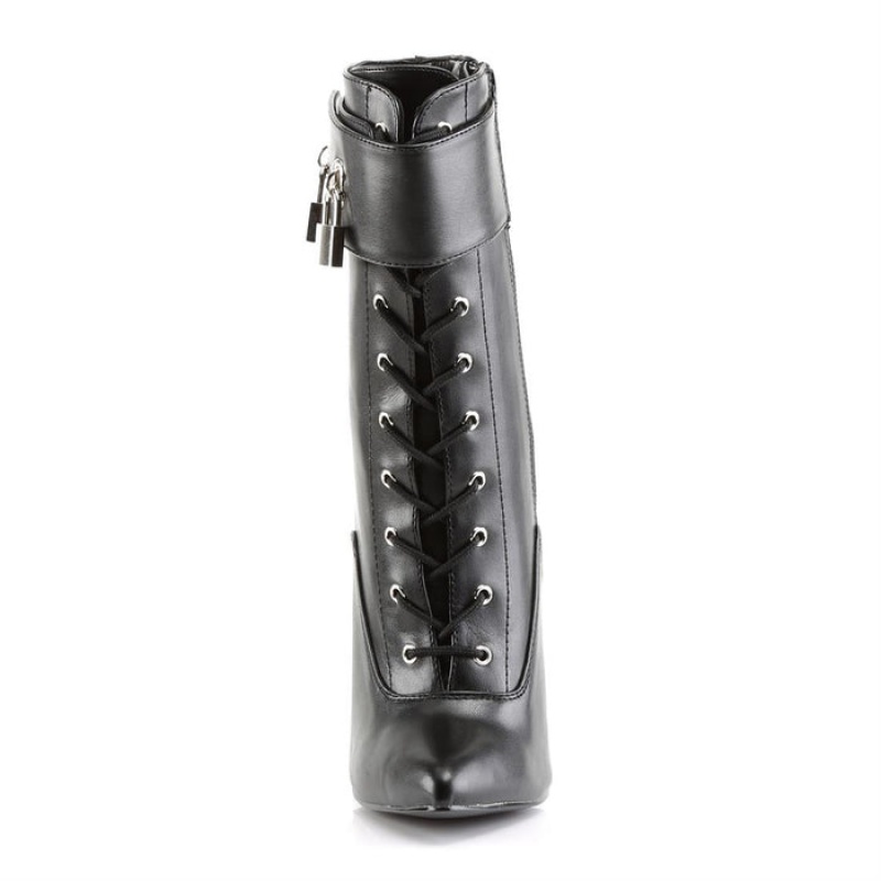 Pleaser Dagger-1023 Støvler Dame Svarte | 058-HPMKVC