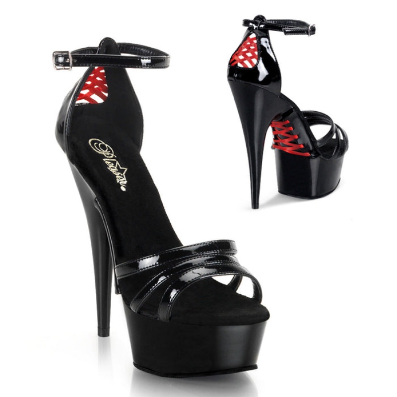 Pleaser Delight-662 Pumps Dame Svarte | 017-KGQCJV