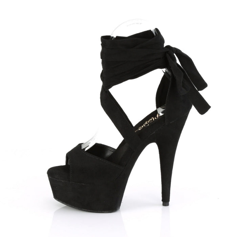 Pleaser Delight-679 Pumps Dame Svarte | 890-UDNWCP