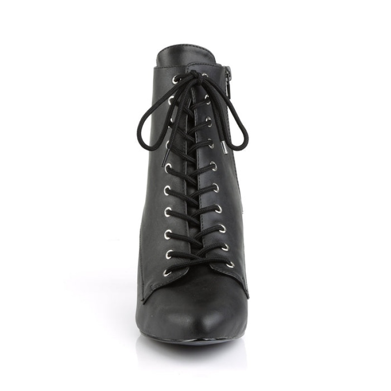 Pleaser Divine-1020 Støvler Dame Svarte | 720-SQNEJC