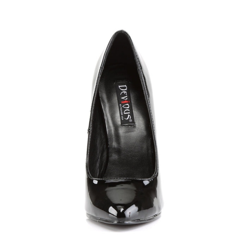 Pleaser Domina-420 Pumps Dame Svarte | 548-DNXOWV