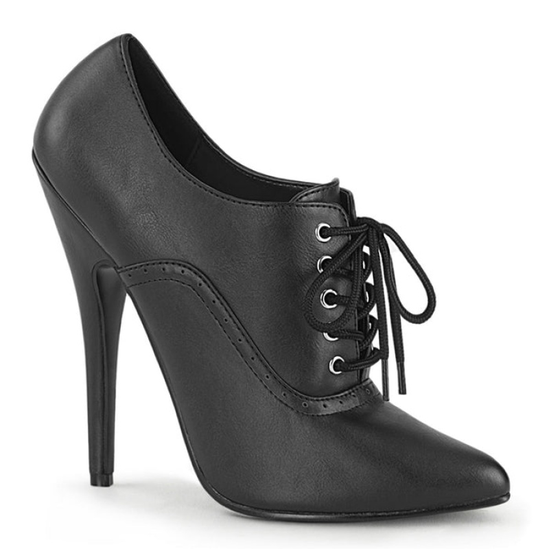 Pleaser Domina-460 Pumps Dame Svarte | 269-KRODFB