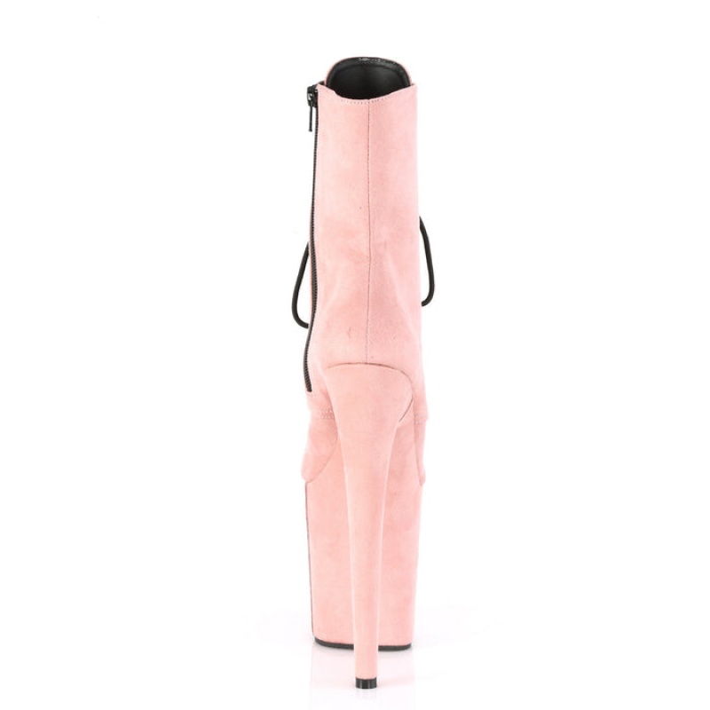 Pleaser Flamingo-1020FS Støvler Dame Rosa | 378-MZLWDV