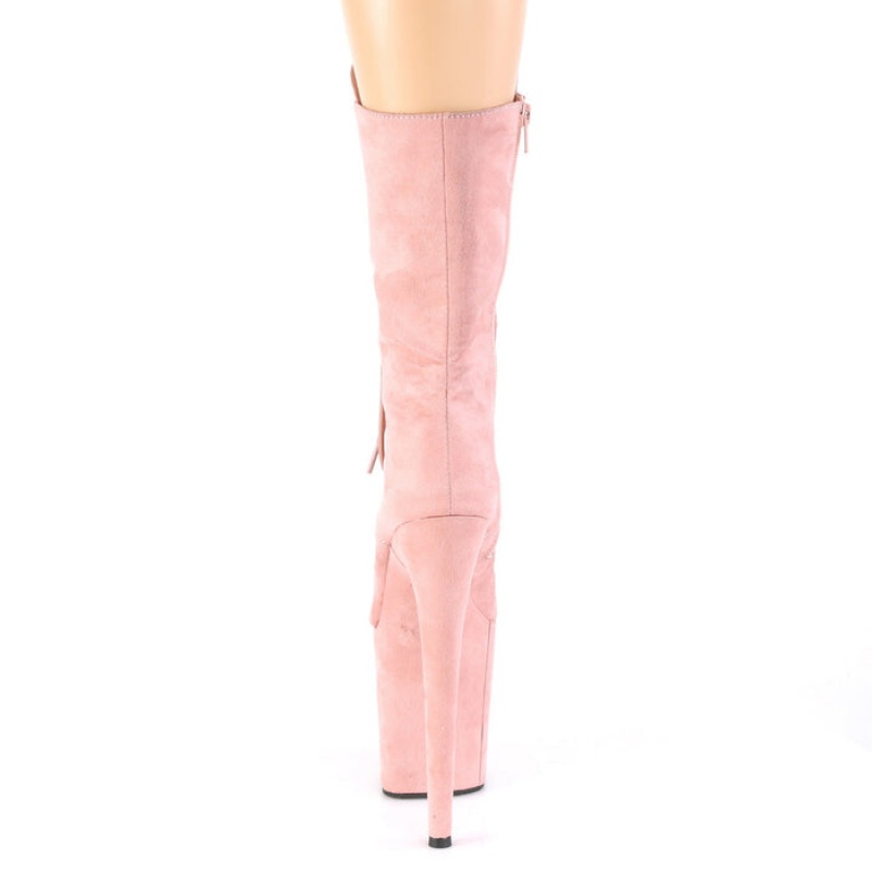 Pleaser Flamingo-1050FS Støvler Dame Rosa | 297-TUHGAY