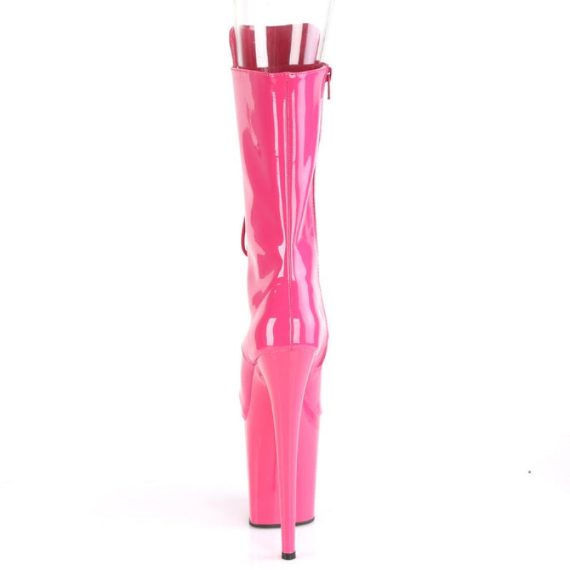 Pleaser Flamingo-1051 Støvler Dame Rosa | 749-UKYWEH