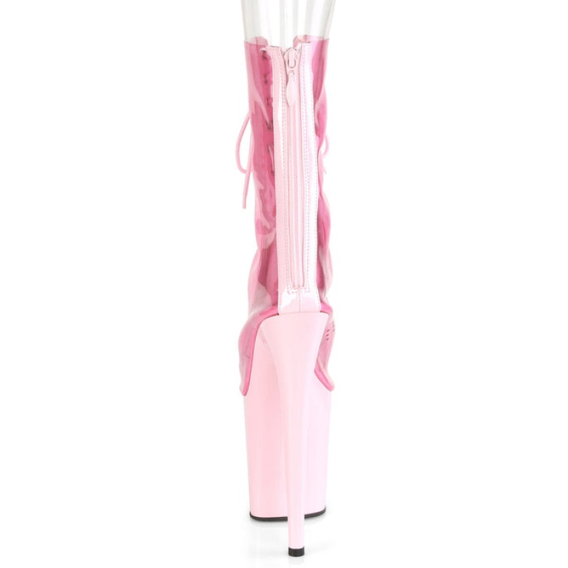 Pleaser Flamingo-800-34 Støvler Dame Rosa | 032-DFUBKA