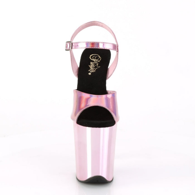 Pleaser Flamingo-809HG Sandaler Dame Rosa | 132-VINGDX