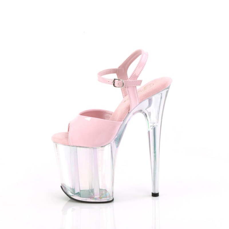 Pleaser Flamingo-809HT Sandaler Dame Rosa | 675-VPXEDL