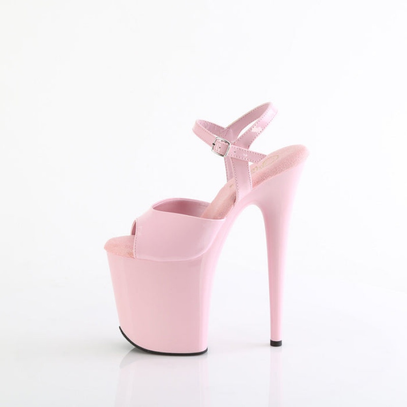 Pleaser Flamingo-809 Sandaler Dame Rosa | 638-JEILMP