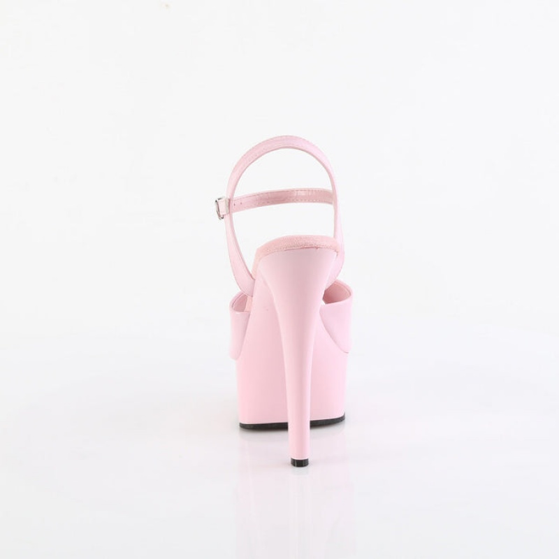 Pleaser Gleam-609 Sandaler Dame Rosa | 075-KCUYQF