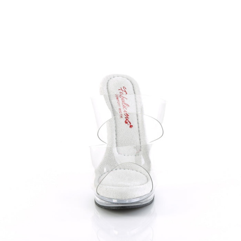 Pleaser Glory-502 Badesandaler Dame Clear | 251-SNTMRL