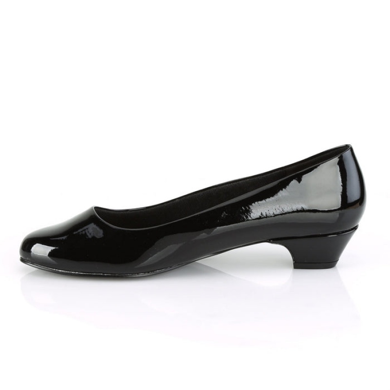 Pleaser Gwen-01 Pumps Dame Svarte | 438-IWGHMV